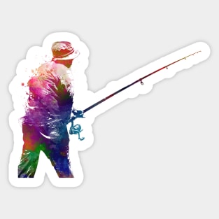 Fishing sport art #fishing Sticker